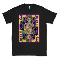 Black joker mardi gras skeleton Classic Tee - CowGirlArtShop