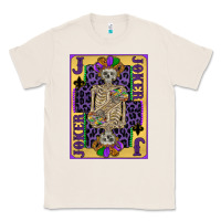 Natural joker mardi gras skeleton Classic Tee - CowGirlArtShop