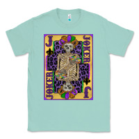 Seafoam joker mardi gras skeleton Classic Tee - CowGirlArtShop