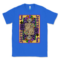 True Royal joker mardi gras skeleton Classic Tee - CowGirlArtShop