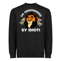 Black surrounded by idiots book Heavyweight Sweatshirt - artisFamous