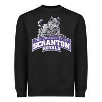 Black university of scranton Heavyweight Sweatshirt - artisFamous