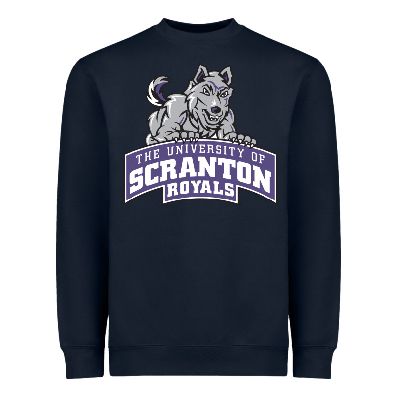 University Of Scranton Heavyweight Sweatshirt by artisFamous | Teevron