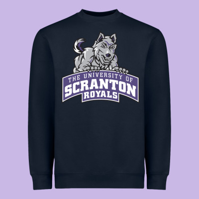 University Of Scranton Heavyweight Sweatshirt Designed By Artisfamous