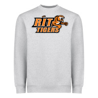Heather Grey rit athletics Heavyweight Sweatshirt - artisFamous