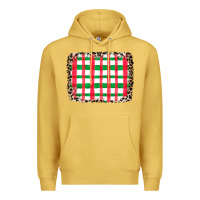 Antique Gold Christmas Pattern Premium Hoodie - CowhideDigitalArt