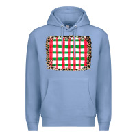 Colony Blue Christmas Pattern Premium Hoodie - CowhideDigitalArt