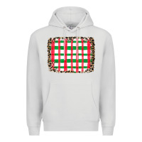 Dove Grey Christmas Pattern Premium Hoodie - CowhideDigitalArt
