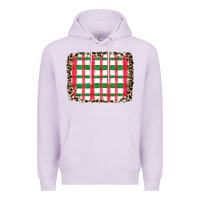 Lilac Christmas Pattern Premium Hoodie - CowhideDigitalArt