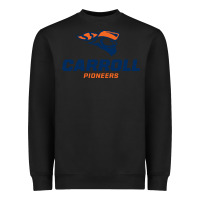 Black carroll university pioneers Heavyweight Sweatshirt - artisFamous