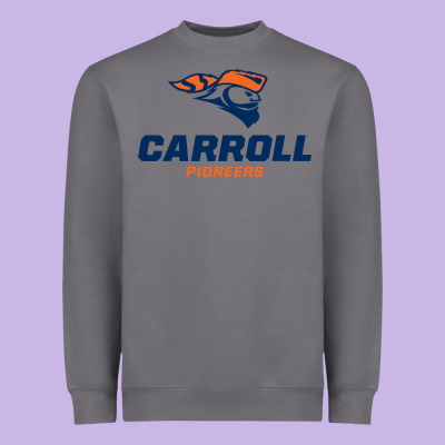 Carroll University Pioneers Heavyweight Sweatshirt Designed By Artisfamous
