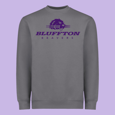 Bluffton University Heavyweight Sweatshirt Designed By Artisfamous