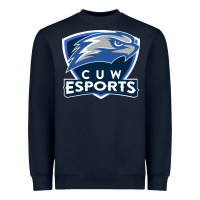 Navy concordia university wisconsin Heavyweight Sweatshirt - artisFamous