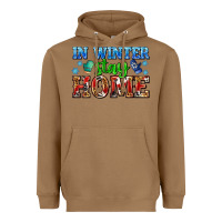 Toasted Coconut in winter stay home with gloves Heavyweight Hoodie - AdoDesignShop