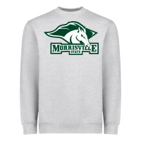 Heather Grey morrisville state college Heavyweight Sweatshirt - artisFamous