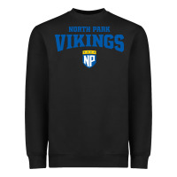 Black north park university Heavyweight Sweatshirt - artisFamous