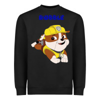 Black rubble Heavyweight Sweatshirt - artisFamous