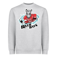 Heather Grey albany river rats Heavyweight Sweatshirt - artisFamous