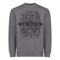 Storm ı'm not complicated Heavyweight Sweatshirt - artisFamous