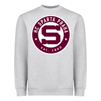 Heather Grey hc sparta praha Heavyweight Sweatshirt - artisFamous