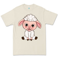 Bone Cartoon Lamb Premium Tee - HowdyJamesFarm