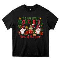 Black It's the most wonderful time of the year Heavy Core Tee - NancyCooperArtShop