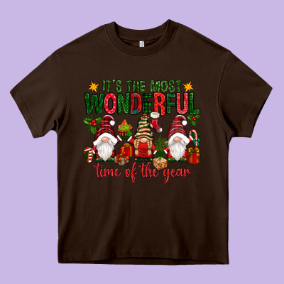 It's The Most Wonderful Time Of The Year Heavy Core Tee Designed By Nancycooperartshop