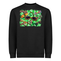 Black sunglasses background Heavyweight Sweatshirt - BarkalooDesign
