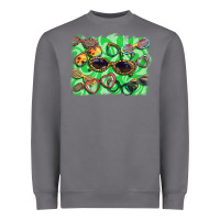 Storm sunglasses background Heavyweight Sweatshirt - BarkalooDesign