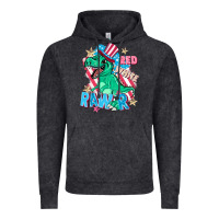 Vintage Black Red white rawr Vintage Hoodie - FaDigitalArtStudio