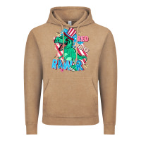 Vintage Coffee Red white rawr Vintage Hoodie - FaDigitalArtStudio