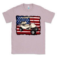 Lilac golf cart american flag Classic Tee - Artiststas