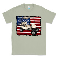 Matcha golf cart american flag Classic Tee - Artiststas