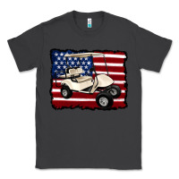Smoke golf cart american flag Classic Tee - Artiststas