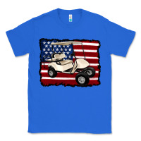 True Royal golf cart american flag Classic Tee - Artiststas