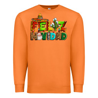 Carrot feliz navidad sombrero Premium Sweatshirt - AdoDesignShop