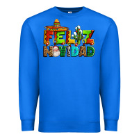 True Royal feliz navidad sombrero Premium Sweatshirt - AdoDesignShop
