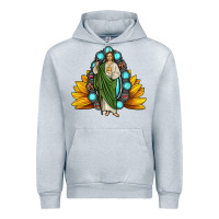 Heather Grey san judas gemstone sunflower Urban Hoodie - JahusDesignShop