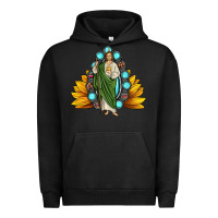 Pigment Black san judas gemstone sunflower Urban Hoodie - JahusDesignShop