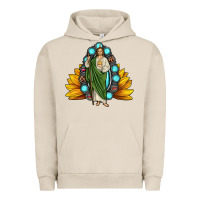 Pigment French Oak san judas gemstone sunflower Urban Hoodie - JahusDesignShop