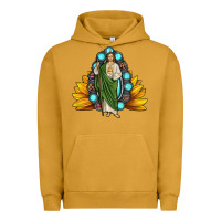 Pigment Peanut Butter san judas gemstone sunflower Urban Hoodie - JahusDesignShop