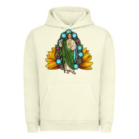 Pigment Pistachio san judas gemstone sunflower Urban Hoodie - JahusDesignShop