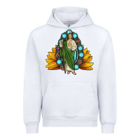 White san judas gemstone sunflower Urban Hoodie - JahusDesignShop