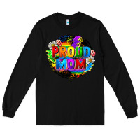 Black proud mom lgbt Long Sleeve Tee - FaDigitalArtStudio