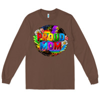 Chestnut proud mom lgbt Long Sleeve Tee - FaDigitalArtStudio