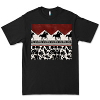 Black cowgirl with cowhide Premium Tee - TumblerDesignByShophia