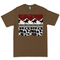 Cacao cowgirl with cowhide Premium Tee - TumblerDesignByShophia