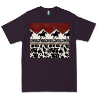 Plum cowgirl with cowhide Premium Tee - TumblerDesignByShophia
