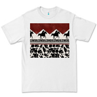 White cowgirl with cowhide Premium Tee - TumblerDesignByShophia