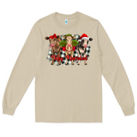 Mushroom feliz navidad heifers front view Long Sleeve Tee - RanaPortraitStore